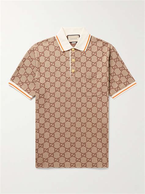 t shirt herren gucci|gucci men's polo shirts.